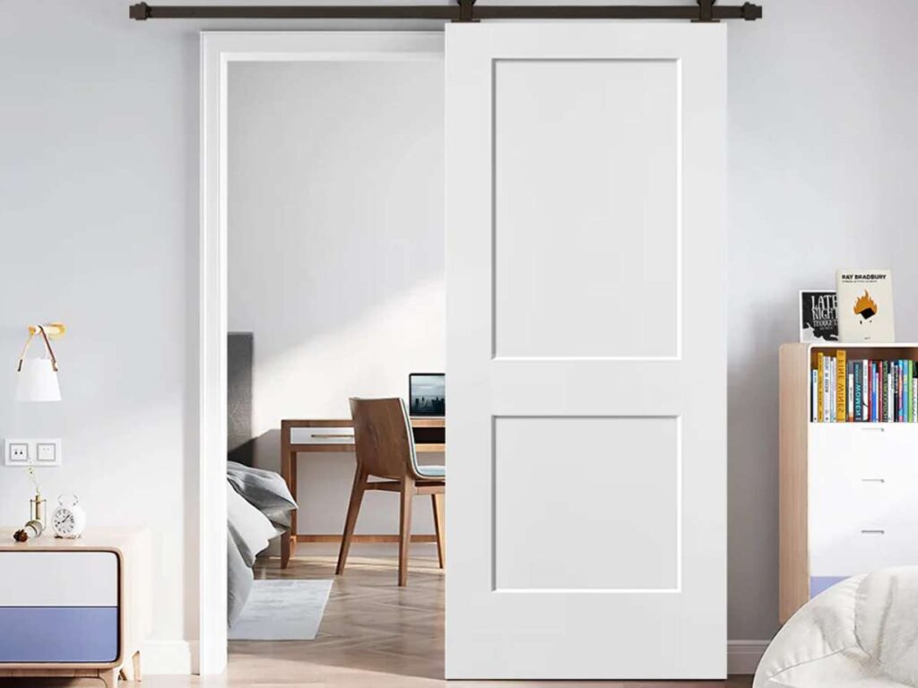 10 Apartment Barn Door Ideas 3