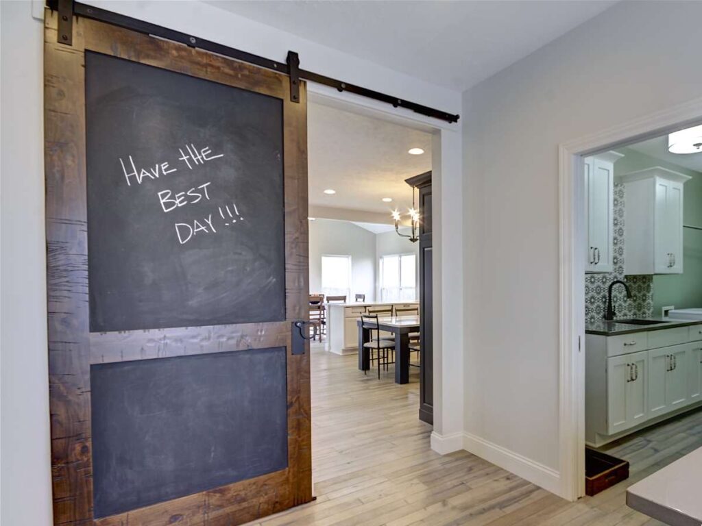 10 Apartment Barn Door Ideas 4