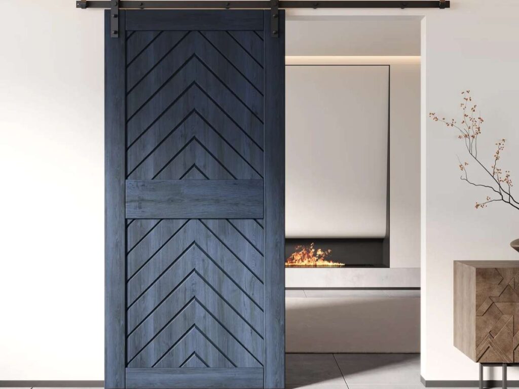 10 Apartment Barn Door Ideas 7