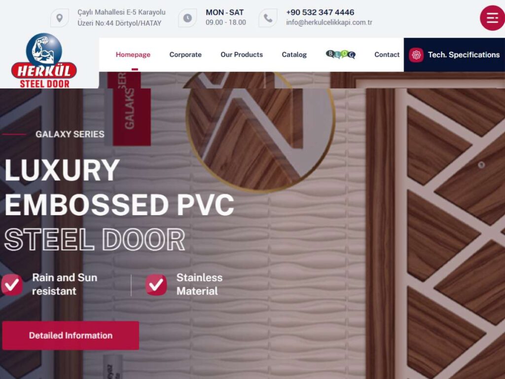 Top 6 Security Door Manufacturers in Turkey 4