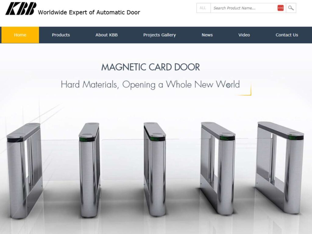 Top 7 Automatic Revolving Door Manufacturers 5