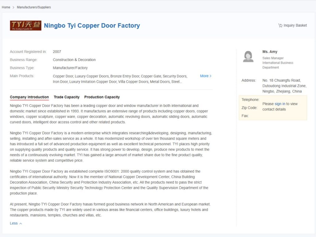 Top 8 Copper Door Manufacturers 6