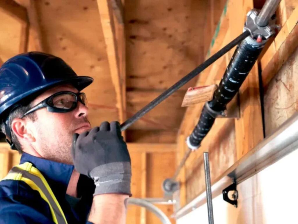 How to Adjust Garage Door Springs Safely 2