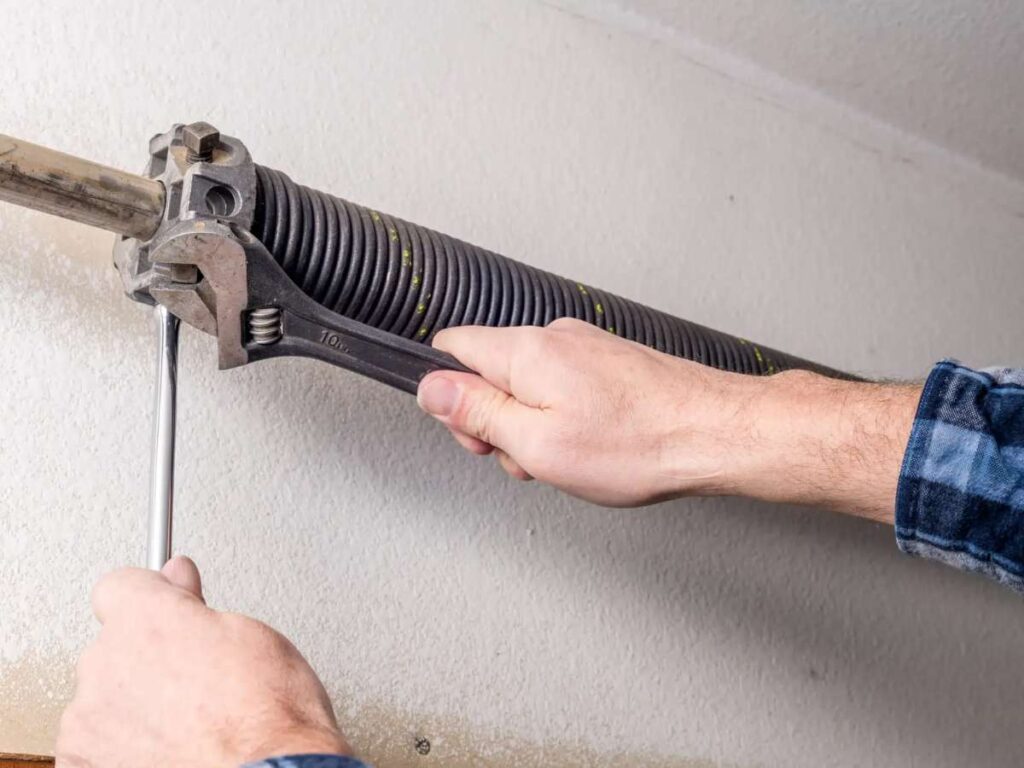 How to Adjust Garage Door Springs Safely 3