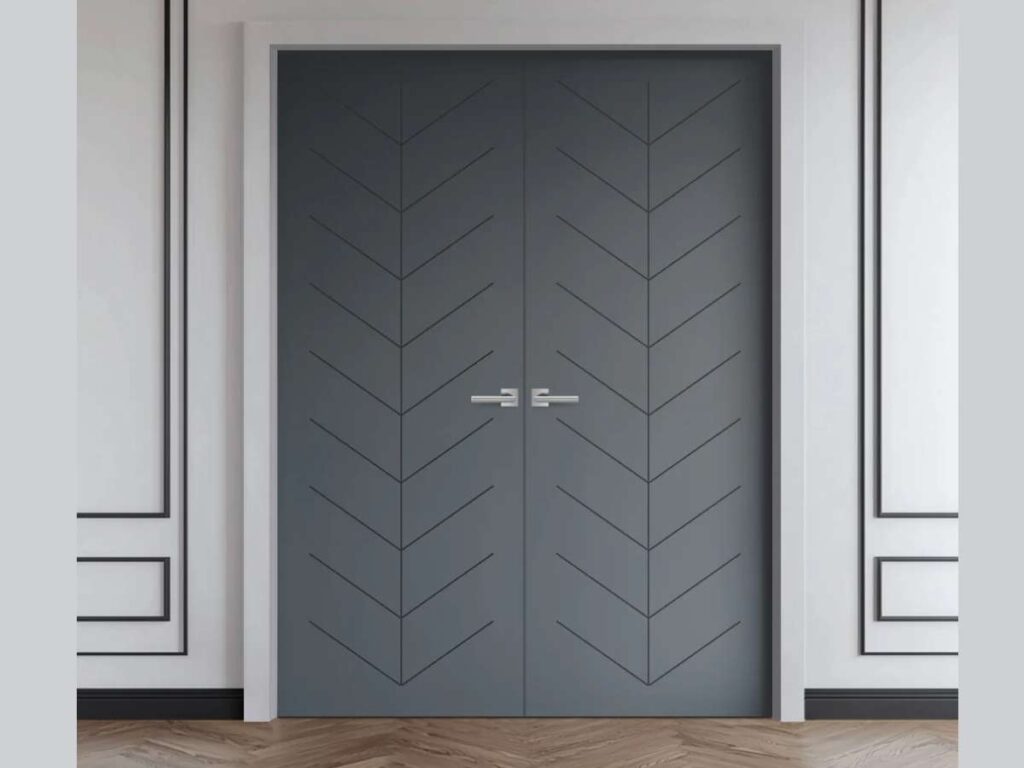 Top 12 Modern Apartment Door Ideas 59