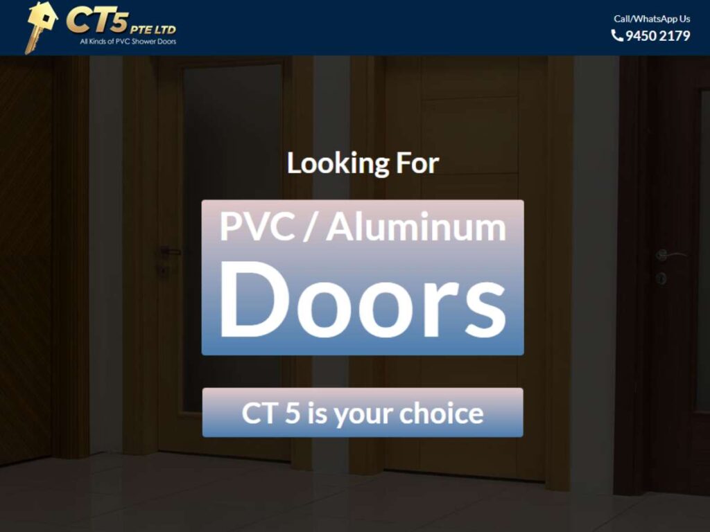 Top 7 Pvc Door Suppliers in Singapore 3 Top 7 Pvc Door Suppliers in Singapore 3