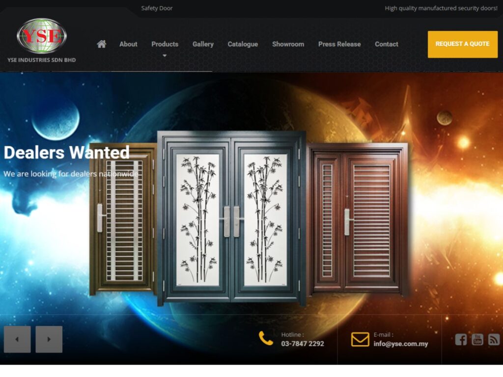 Top 7 Security Door Manufacturers in Malaysia 4