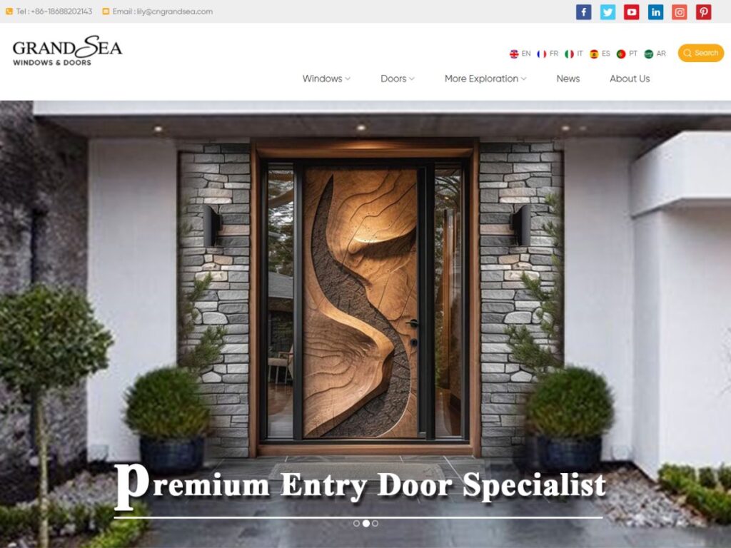 Top 8 Swing Door Manufacturers in China 45