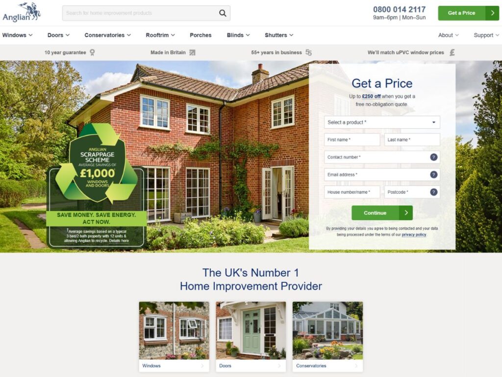 Top 6 uPVC Window Manufacturers in the UK 1