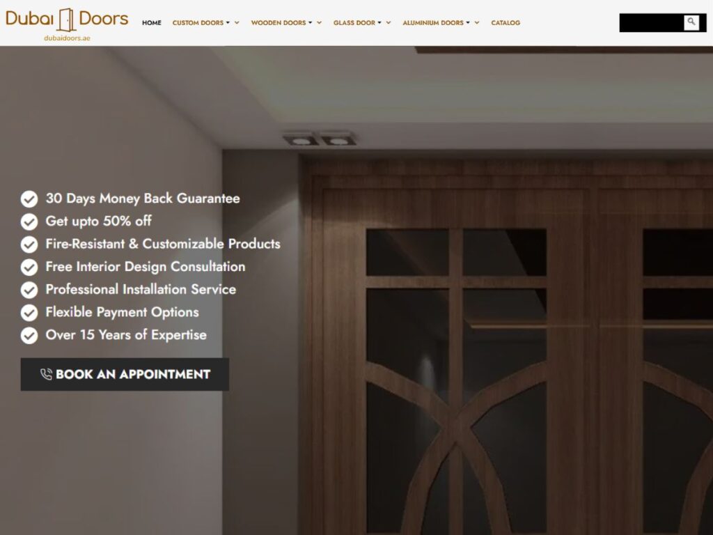 Top 7 Villa Door Manufacturers in Dubai 3